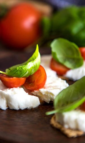 Italiaans tricolore buffet