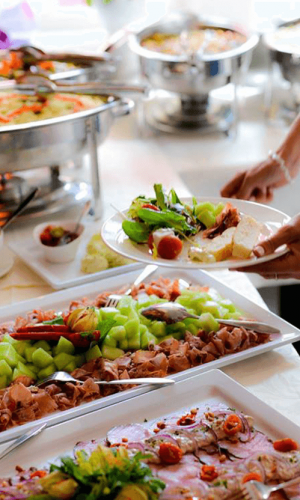 paviljoen Lutterzand restaurant buffet